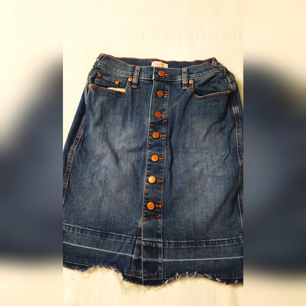 Jean skirt